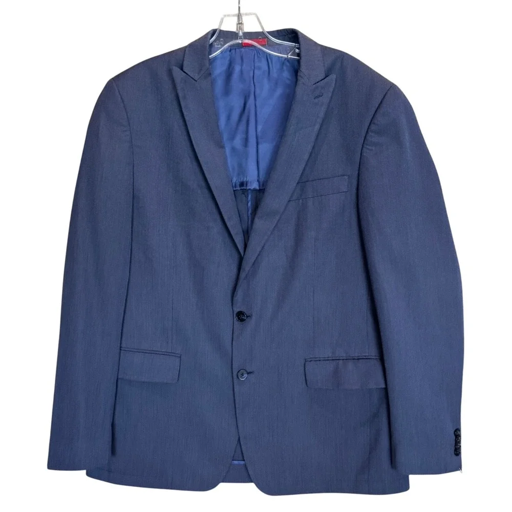 John Varvatos Blazer Sport Coat Two Button Mens 42L Casual Suit Jacket